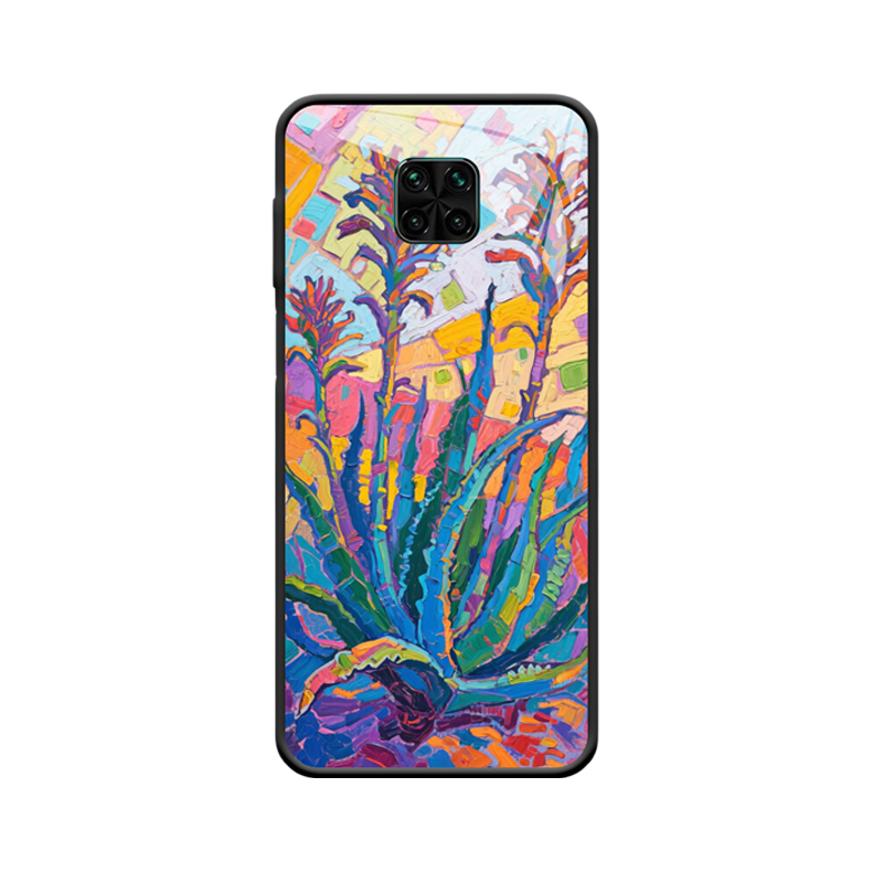 Redmi Note 9 Pro Hülle mit Agave - Farbexplosion der Natur