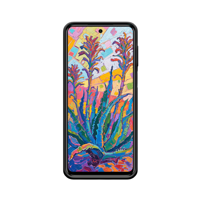 Redmi Note 9 Pro Hülle mit Agave - Farbexplosion der Natur – Bild 2