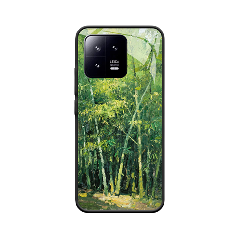 Natürliche Pracht: Xiaomi 13 Hülle mit Bambusgemälde