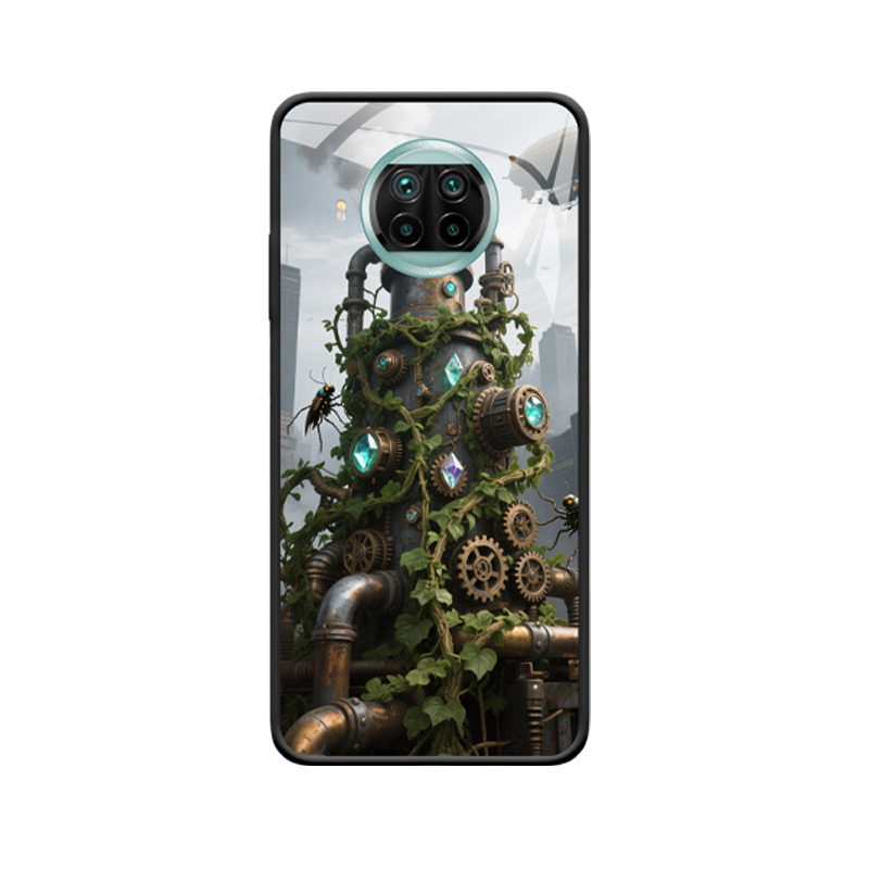 Mechanische Eleganz: Xiaomi Mi 10T Lite Hülle – Ivy Magic