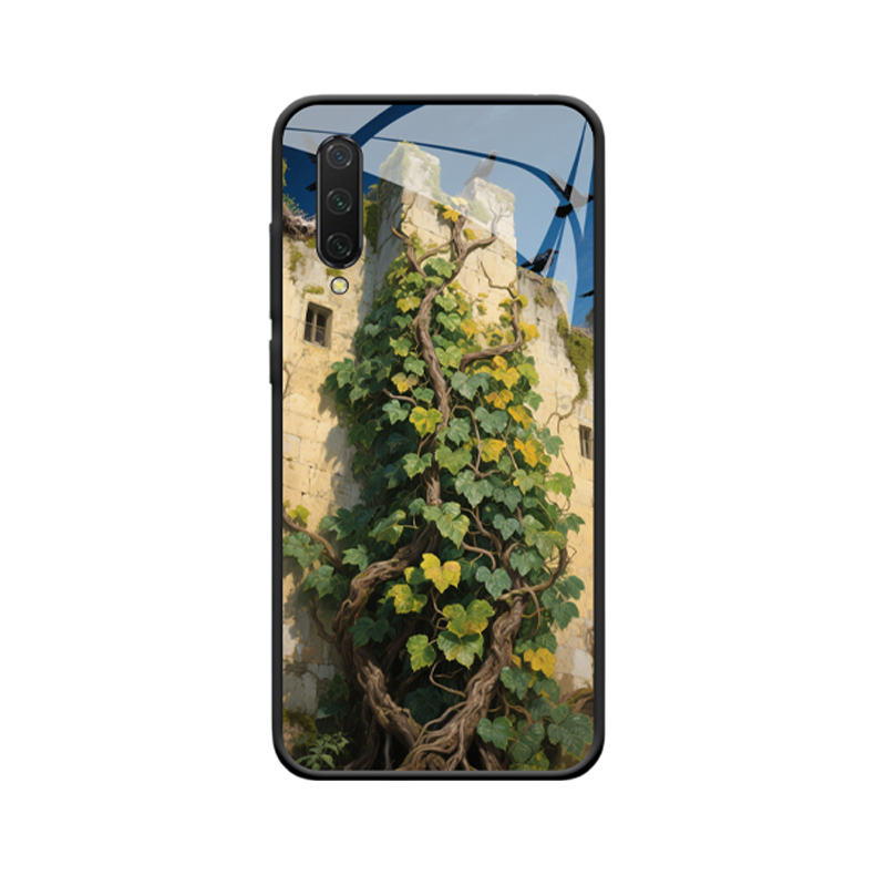 Xiaomi Mi 9 Lite Hülle mit Efeu - Natur und Geschichte vereint
