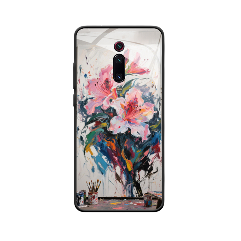 Xiaomi Mi 9T Pro Hülle mit Azalee - Leidenschaftliche Blüte in der Kunst