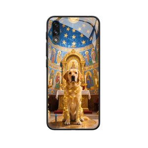 Moto E7i Power Hülle und der ruhige Moment mit dem majestätischen Golden Retriever