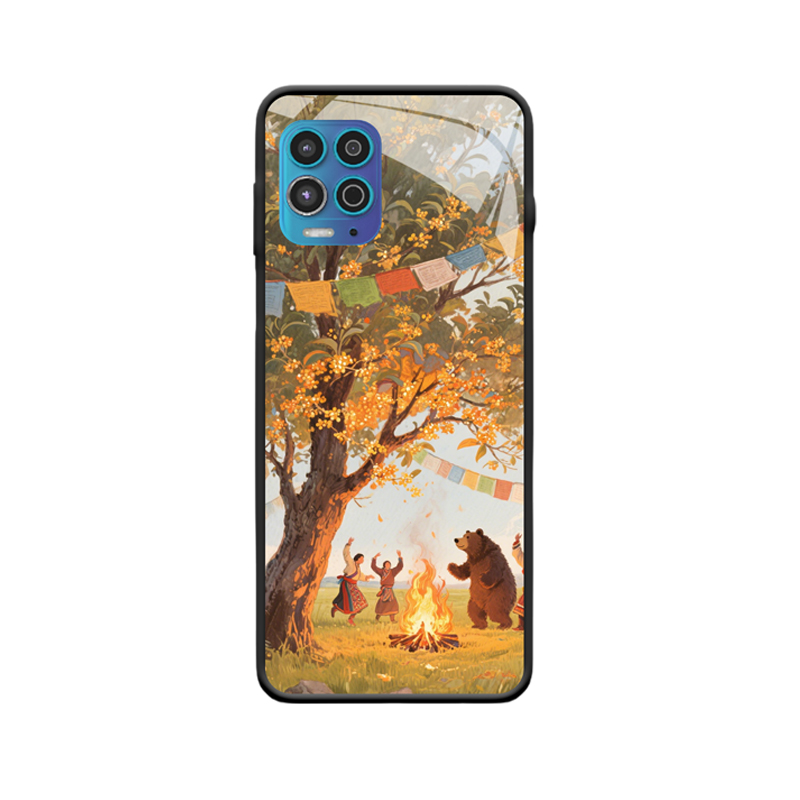 Moto G100 Hülle und die fröhliche Feier unter dem Osmanthusbaum