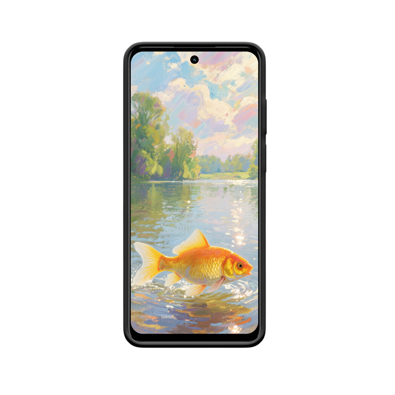 Goldfisch springt: Moto G32 Natur und Beweglichkeit – Bild 2