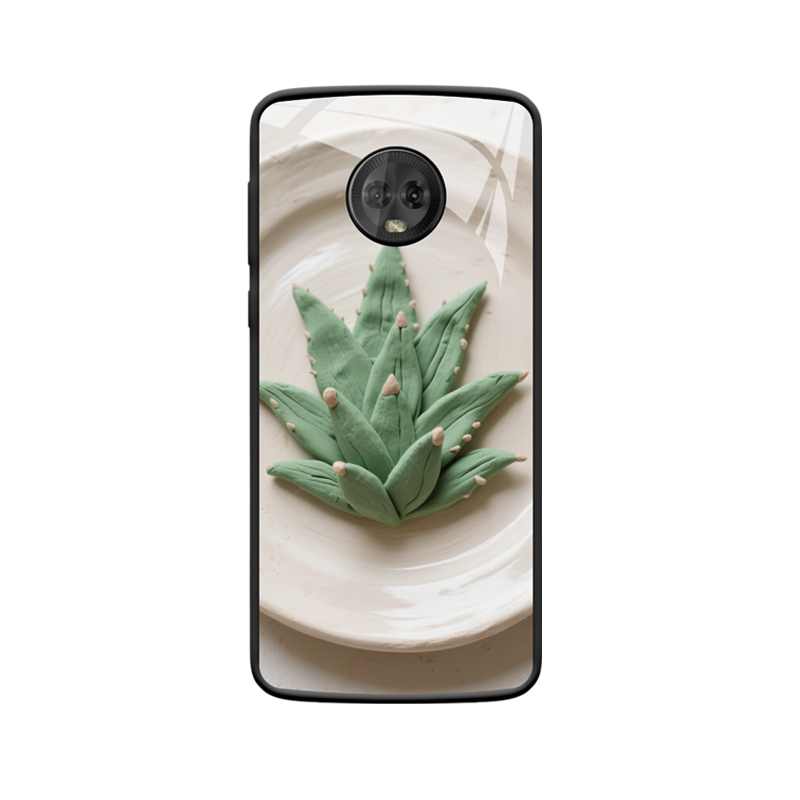 Moto G6 Hülle: Harmonie von Handwerk und Agave