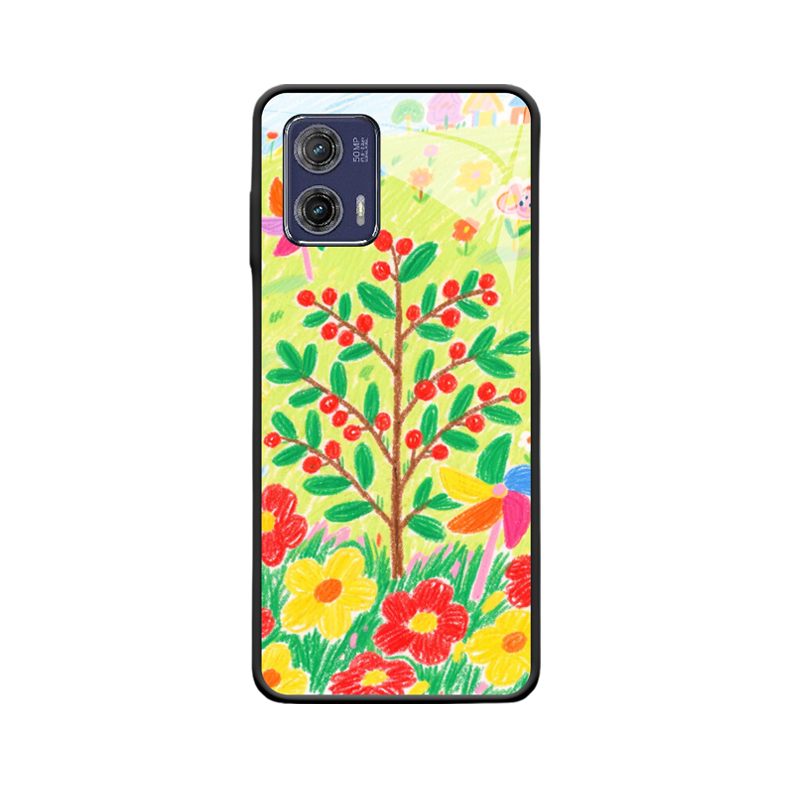 Moto G73 5G Hülle: Die Märchenfarben des Nandina