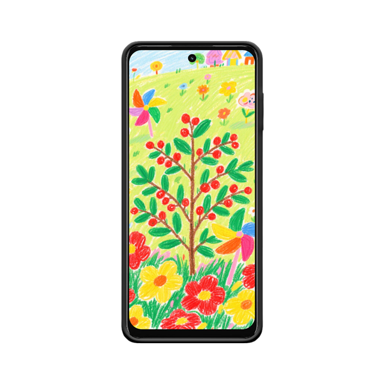 Moto G73 5G Hülle: Die Märchenfarben des Nandina – Bild 2
