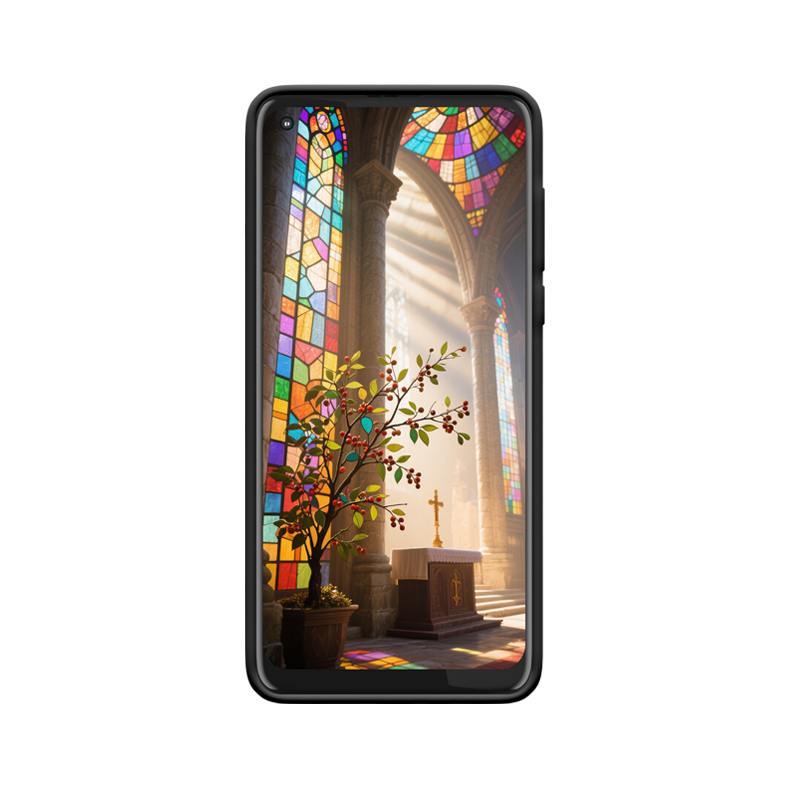 Moto G8 Hülle: Die heilige Stille des Nandina – Bild 2
