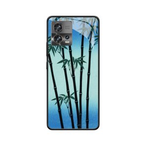 Sanfter Wind-Bambusschatten und Motorola Edge 30 Fusion Hülle