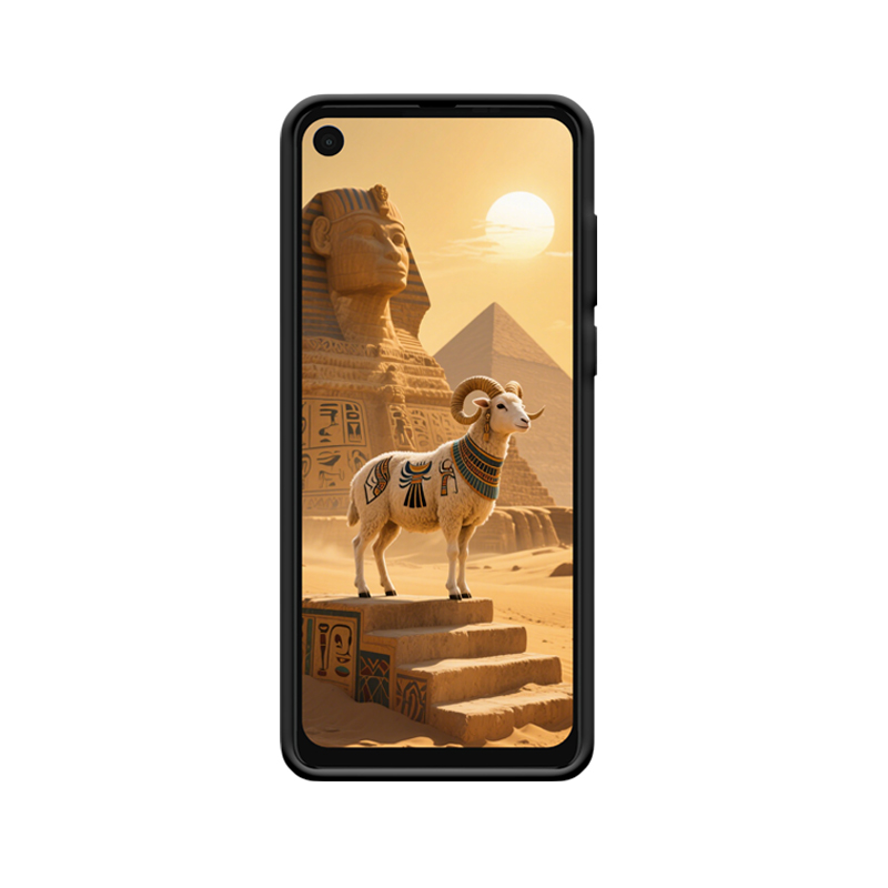 Motorola One Vision Hülle und die mystische Reise des Schafes im alten Ägypten – Bild 2