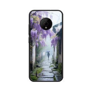 Nokia C200 Hülle und die romantische Stille der Wisteria-Regenstraße