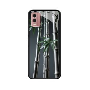 Nokia C32 Hülle und die künstlerische Kollision der Metallbambus-Ästhetik