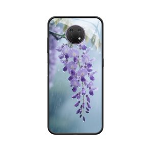 Nokia G10 Hülle und die zarte Poesie der Wisteria im Regen
