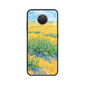 Die Verbindung von Beifuß und Nokia G20 Hülle in der ländlichen Frische