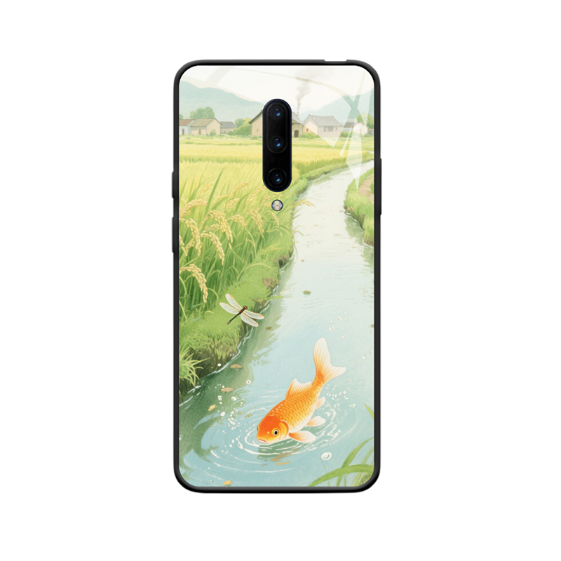 Ländliche Poesie mit Goldfisch und OnePlus 7 Hülle