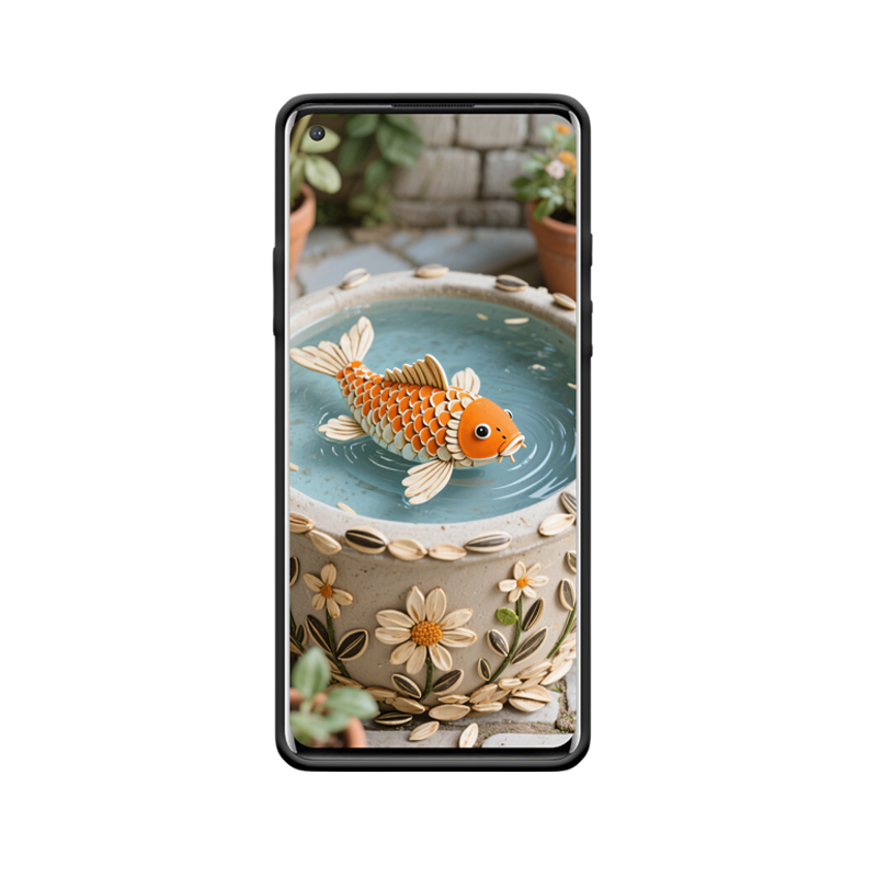 Tanz der Koi und OnePlus 8 Hülle in einer gemütlichen Ecke – Bild 2