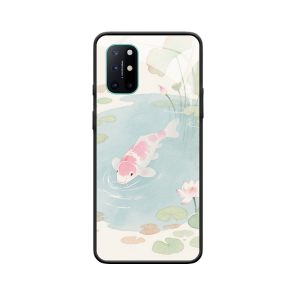 Sommerlotus und die Koi-Poesie mit OnePlus 8T Hülle
