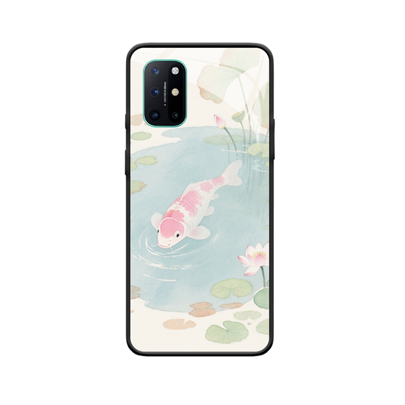 Sommerlotus und die Koi-Poesie mit OnePlus 8T Hülle