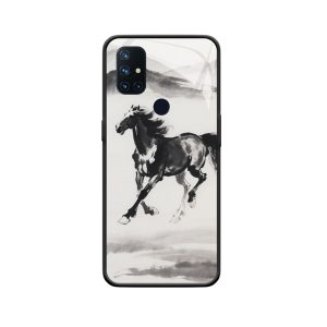 Der schwarze Hengst und die östliche Eleganz der OnePlus Nord N10 Hülle