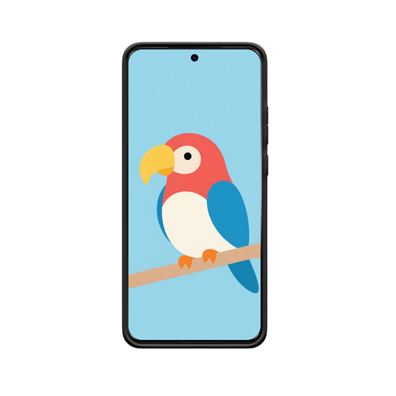 Motorola ThinkPhone Hülle und der fantasievolle Flug des Cartoon-Papageis – Bild 2