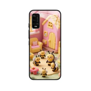 Die Bienenfiguren und das Traumhaus der Wiko Power U20 Hülle