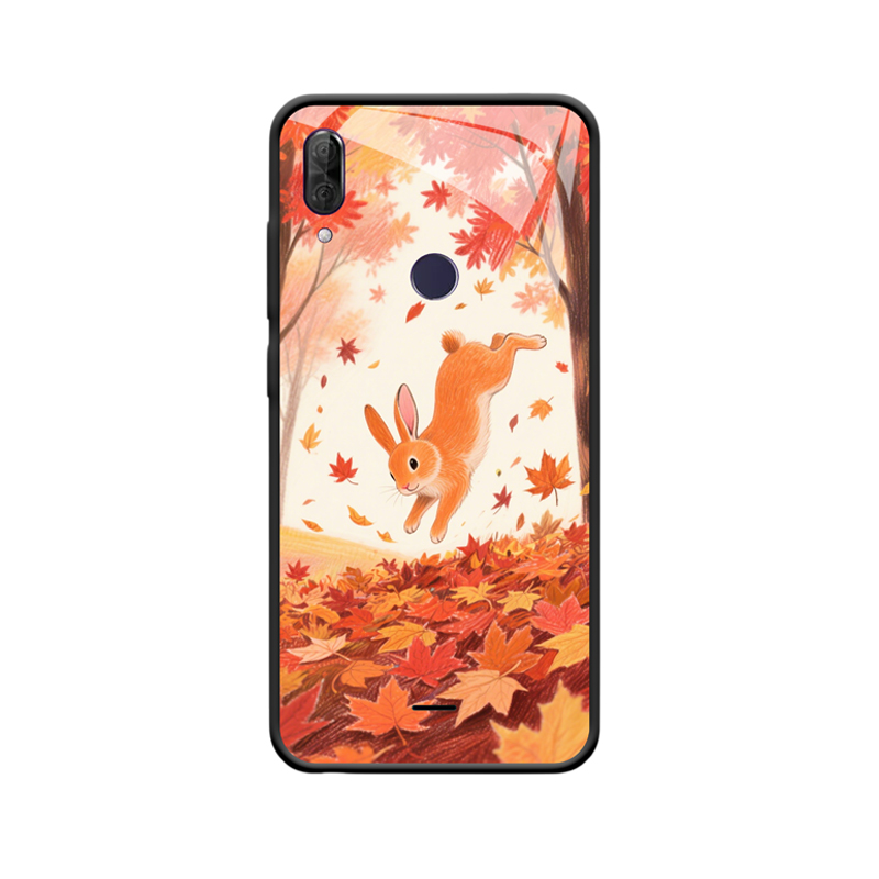 Herbstliche Sprünge: Hase und Wiko VIEW 2 PLUS Hülle