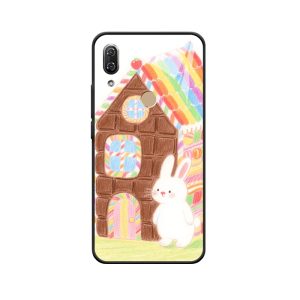 Traumhafte Bonbonhaus: Hase und Wiko VIEW 2 PRO Hülle