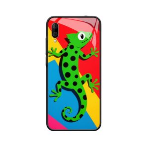 Lebendige Eidechse: Farbige Bühne der Wiko VIEW 3 LITE Hülle