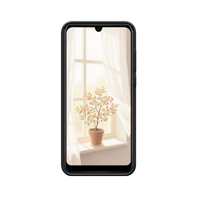 Der Sonnenruhe mit der Wiko VIEW 3 Pro Hülle und dem Nandina – Bild 2