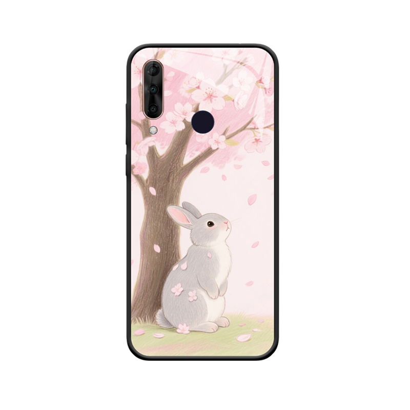 Frühlingsblüten: Hase und Wiko VIEW 3 Hülle