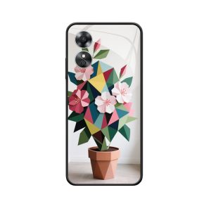 Geometrische Azaleen und der künstlerische Zusammenschluss mit OPPO A17