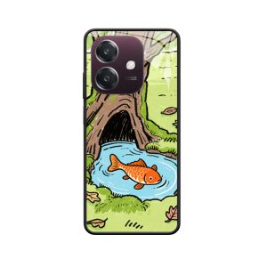 Koi in ruhiger Natur mit OPPO A3 Hülle