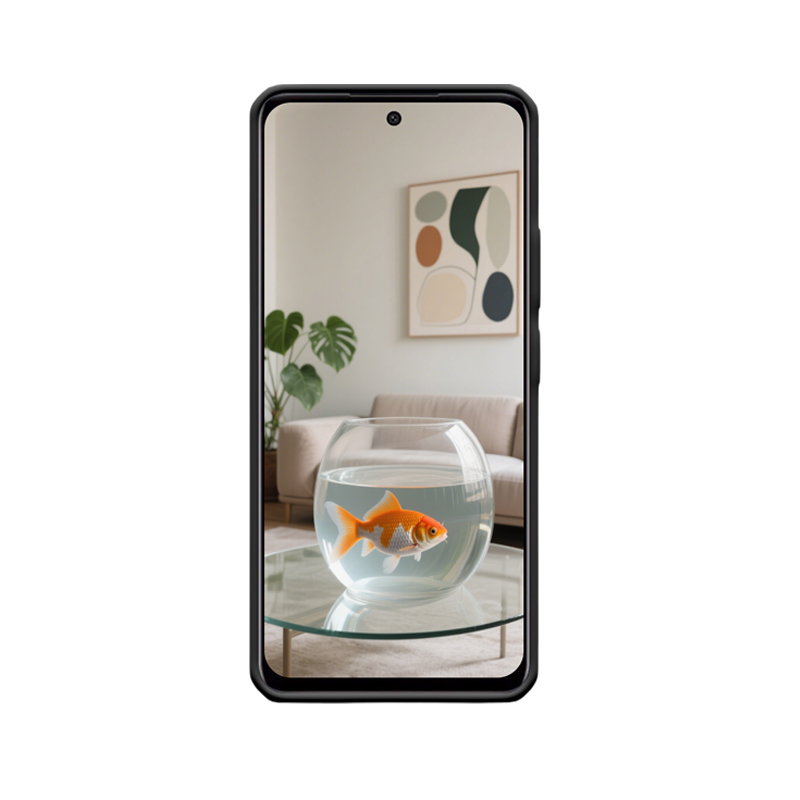 Lebender Goldfisch und OPPO A79 5G Hülle in frischer Harmonie – Bild 2