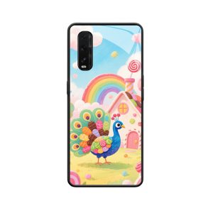 Traumhafte Zuckerwelt OPPO Find X2 und der süße Pfau