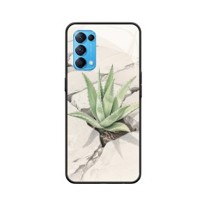 Hartnäckiges Leben OPPO Find X3 Lite und die widerstandsfähige Agave