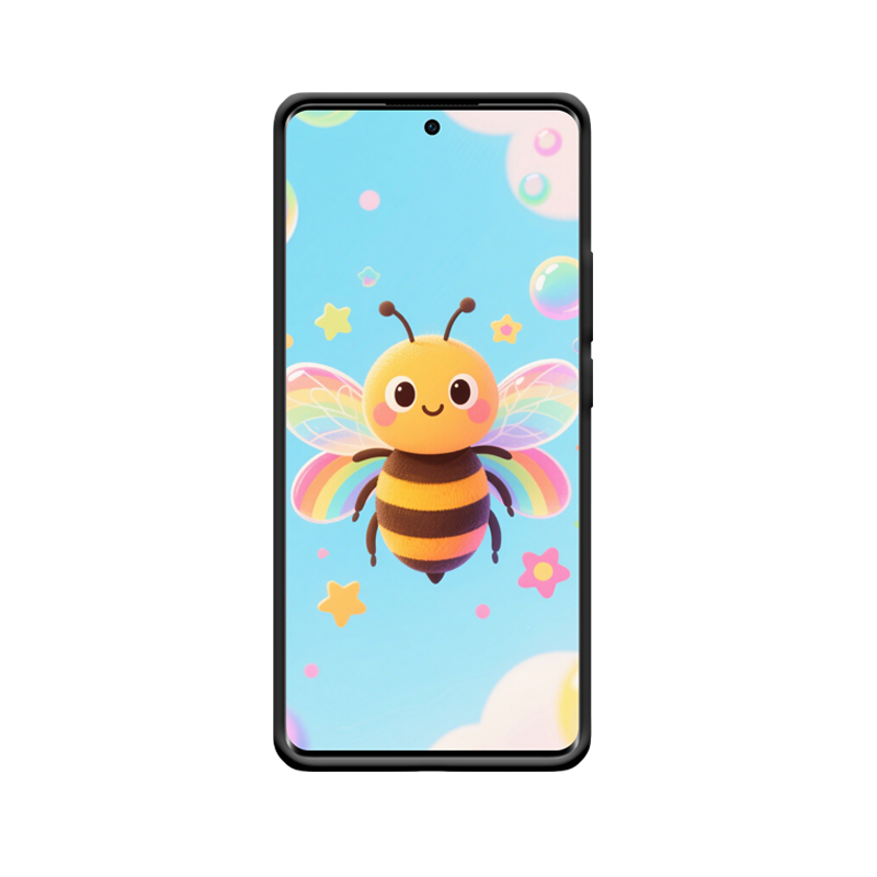 Die fantasievolle Flucht der Cartoon-Biene und der OPPO Reno10 Pro 5G Hülle – Bild 2