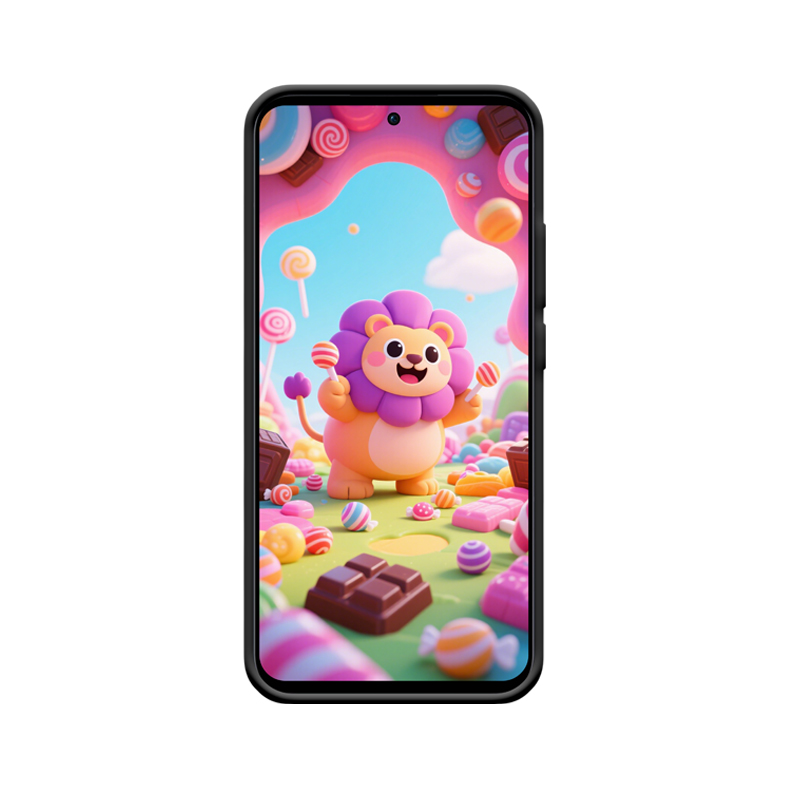 Der Cartoonlöwe und OPPO Reno13 5G Hülle im Süßigkeitenparadies – Bild 2