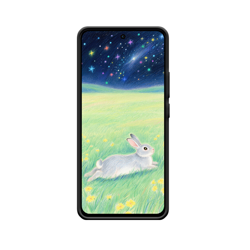 Der Hase und OPPO Reno13 F 5G Hülle der traumhafte Moment unter dem Sternenhimmel – Bild 2