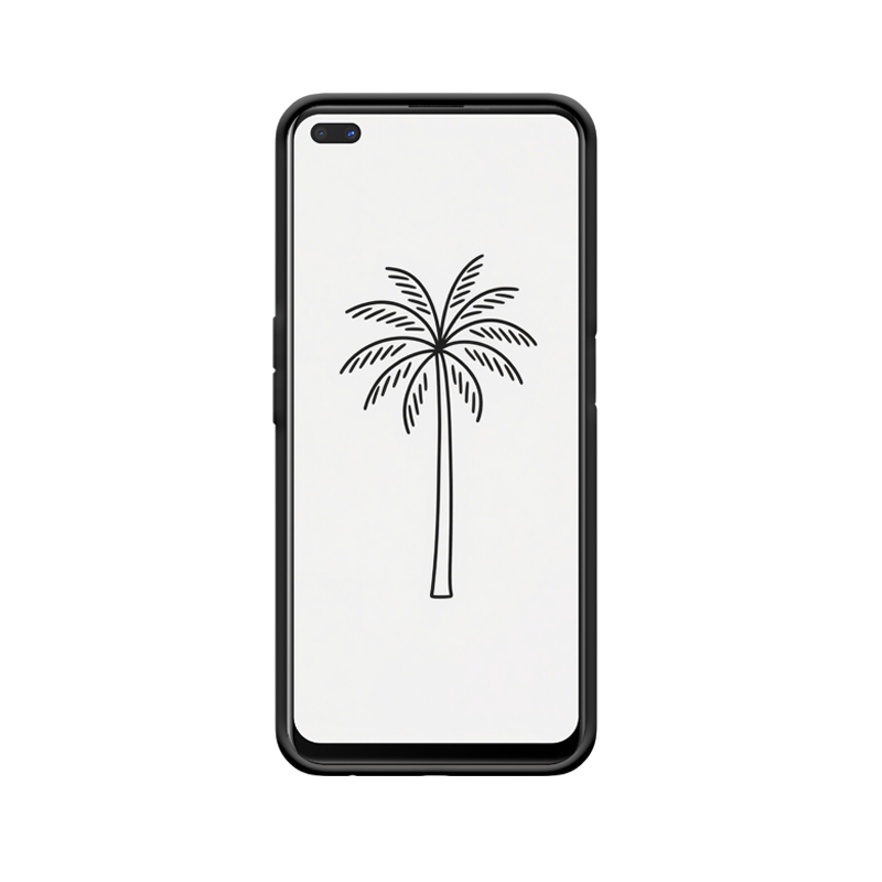 Minimalistische Palmenlinie und die frische Schönheit des OPPO Reno4 5G – Bild 2
