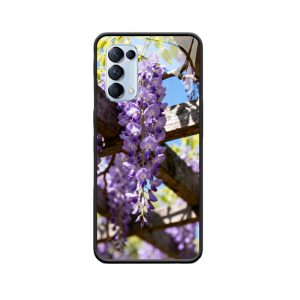 Frische Glyzinienblüten und der Frühlingszauber des OPPO Reno5 4G