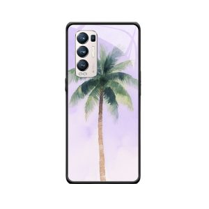 Traumhafte Palmenwasserfarbe und die frische Verschmelzung mit dem OPPO Reno5 Pro 5G
