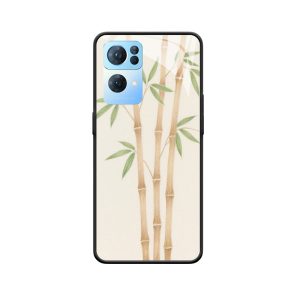 Lebendige Bambusschatten die natürliche Schönheit des OPPO Reno7 Pro