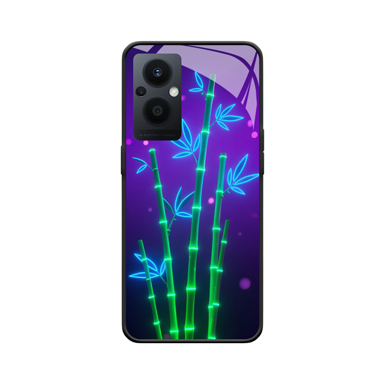Leuchtende Bambusschatten und Technologie vereinen die Anziehungskraft des OPPO Reno7 Z 5G
