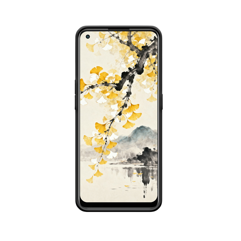Die Tinte-Herbstmelodie unter dem Ginkgo und die Eleganz des OPPO Reno7 – Bild 2