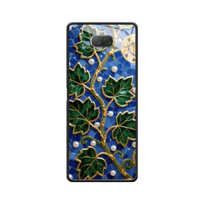 Die künstlerische Schönheit der Efeu und Sony Xperia 10 in Eleganz