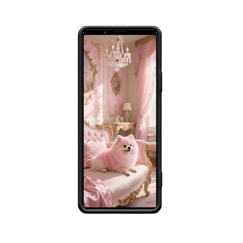 Der elegante Moment mit dem rosa Pomeranian und dem Sony Xperia Pro-I – Bild 2