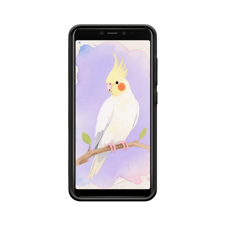 Der frische sanfte Papagei und die SUNNY5 LITE Hülle tanzen in den Farben der Natur – Bild 2