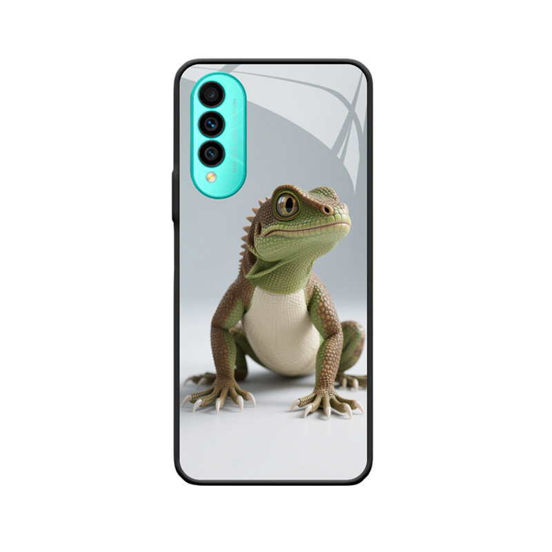 Elegante Eidechse: Der natürliche Charme der WIKO T50 Hülle