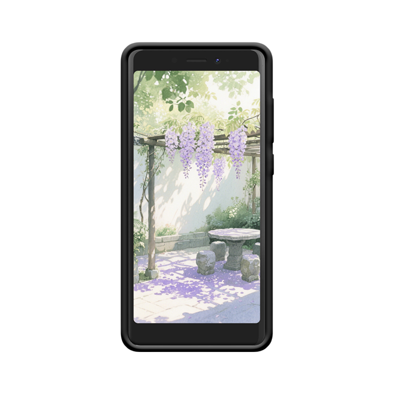 Wiko TOMMY3 PLUS Hülle unter den Glyzinien stille schöne Momente genießen – Bild 2